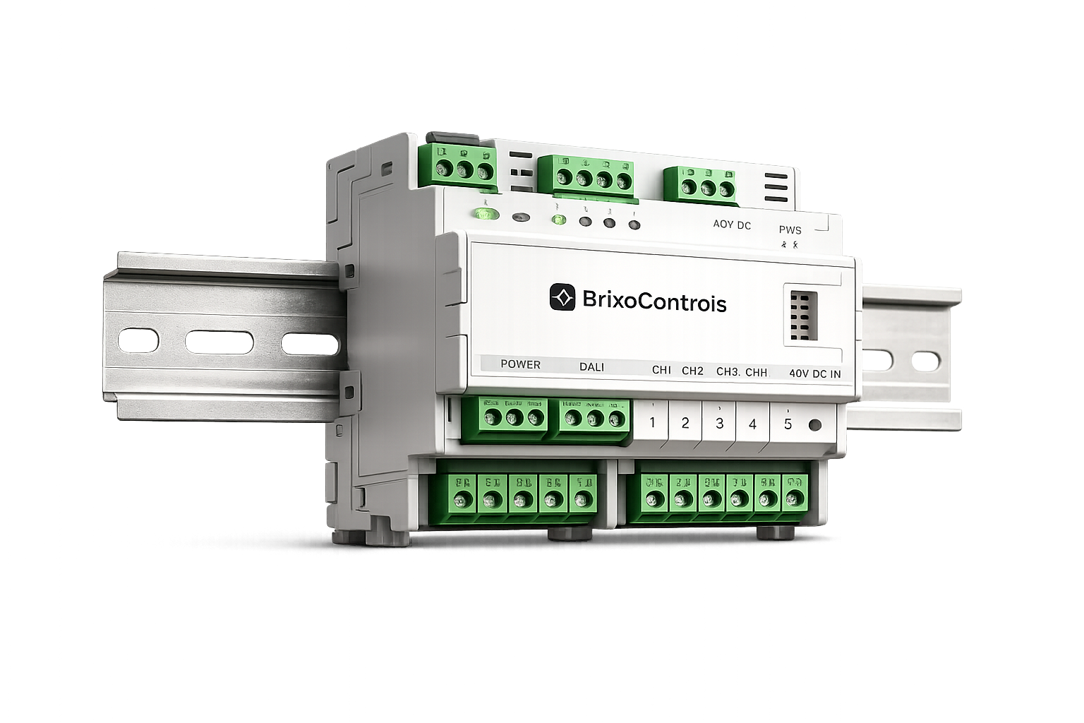 DIN rail mounting